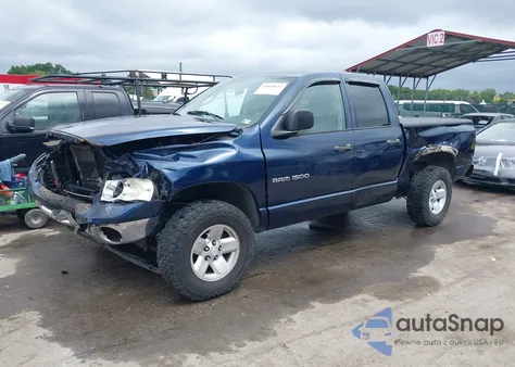 2003 Dodge Ram 1500 Slt/Laramie/St из США, поврежденный, VIN 1D7HU18D03S377771